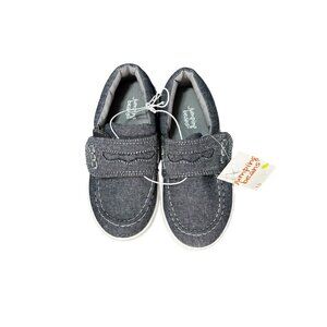 Jumping Beans Toddler Boys Denim Slip-On Shoes Size 10